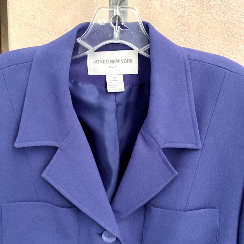 Jones of NY size 12 Women’s Violet Purple Suit